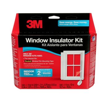 3M™ Indoor Window Insulator Kit, 2 Windows