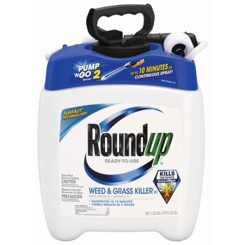 Roundup® Ready-To-Use Weed & Grass Killer III with Pump 'N Go® Sprayer, 1.33 Gal