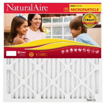 Flanders NaturalAire Micro Particle Pleated Air/Furnace Filter, 16x25x1