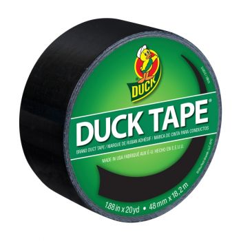 Color Duck Tape® Brand Duct Tape - Black, 1.88 in. x 20 yd.