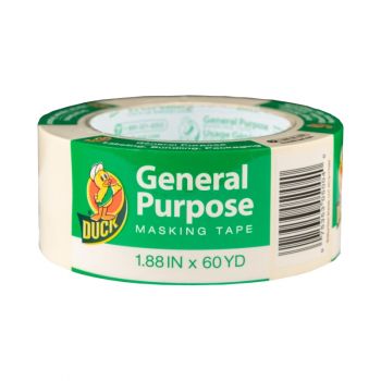 Duck® Brand General Purpose Masking Tape - Beige, 1.88 in. x 60 yd.