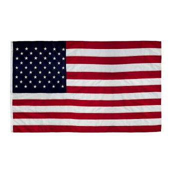 5' x 8' Sewn and Embroidered Nylon U.S.A. Replacement Flag