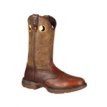 Rebel Brown Saddle Western Boot