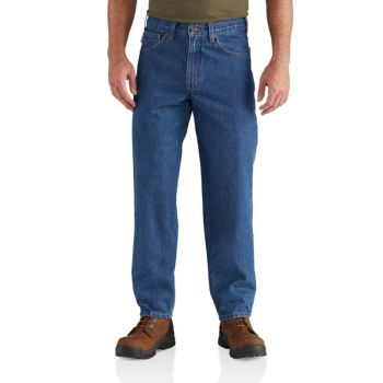 Men's Relaxed Fit Tapered Leg Jean - Darkstone,36X32
