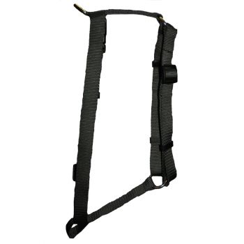 Adjustable Harness, Extra Small, Black, 3/8”x8.5”-14”